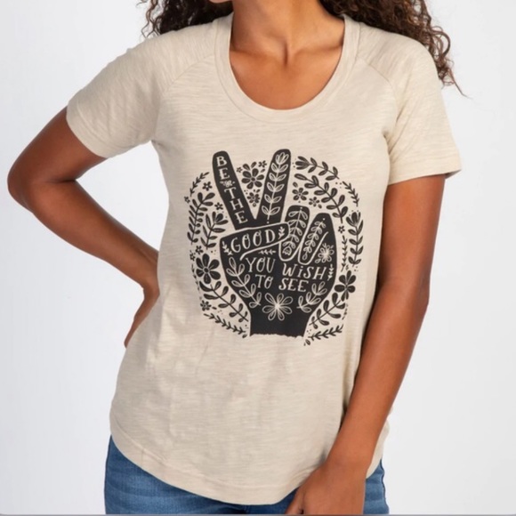 NATURAL LIFE Tops - Boho Peace T-Shirt